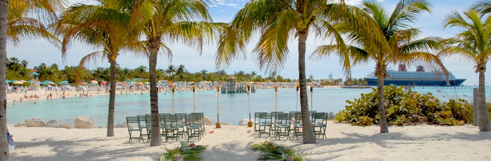 Castaway Cay Beach Disney Cruise Line Weddings Disney S