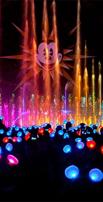The World of Color show at Disney California Adventure Park