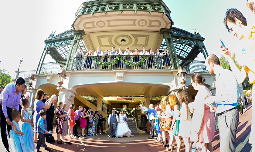 Walt Disney World Railroad Train Station, Florida Weddings