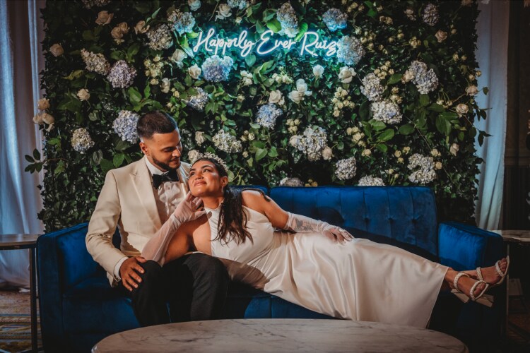 This Glamorous Disney Wedding Was a Family Affair | Disney Weddings