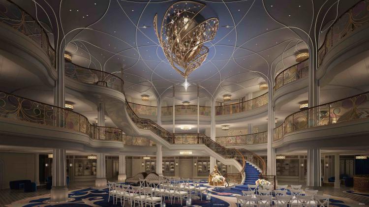 Brand NEW Wedding Venue Aboard Disney Cruise Line's Newest Ship, Disney  Wish, disney wish