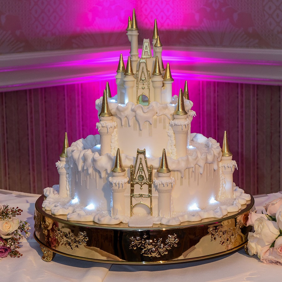 Wedding Cake Wednesday: Wintertime at Cinderella Castle | Disney Weddings