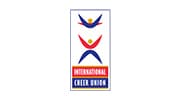 A logo for Junior World & World Cheerleading Championships