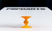 A Popdart stuck to a Popdarts board