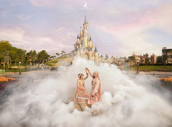 A Magical Indian Wedding At Disneyland Paris Disney Weddings