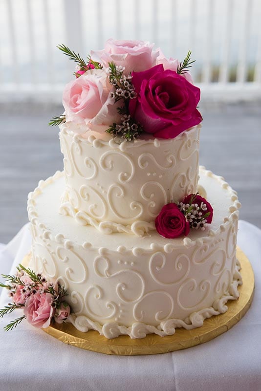 Buttercream Wedding Cakes — The Pink Cake Box
